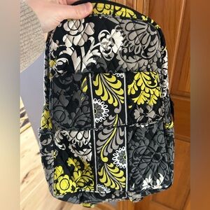 Vera Bradley Yellow Floral Quilted Bag